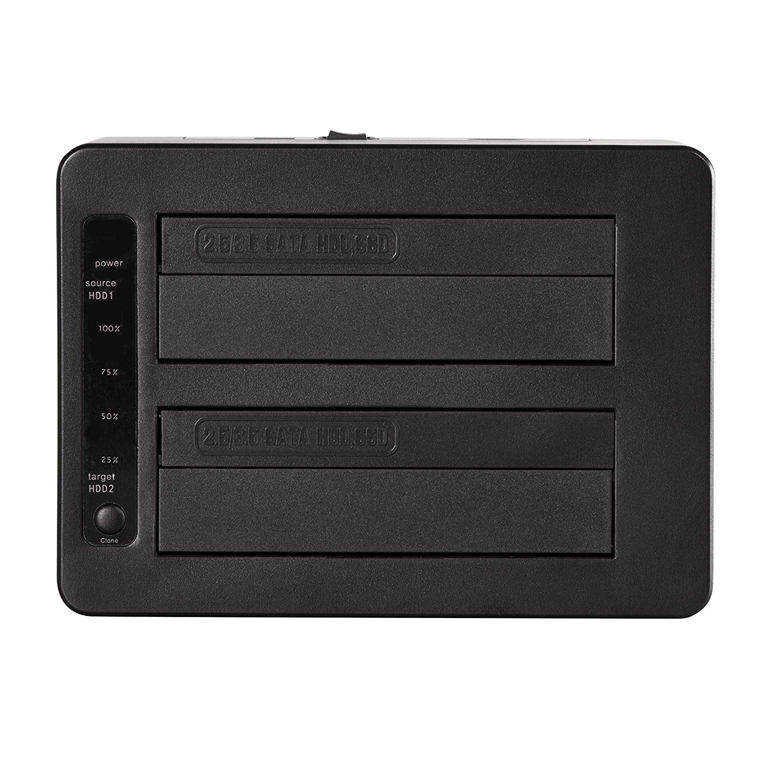 Docking Station USB3.1 Gen2 Doppio Slot HDD/SSD SATA da 2.5''/3.5'' Nero LOGILINK - immagine 4