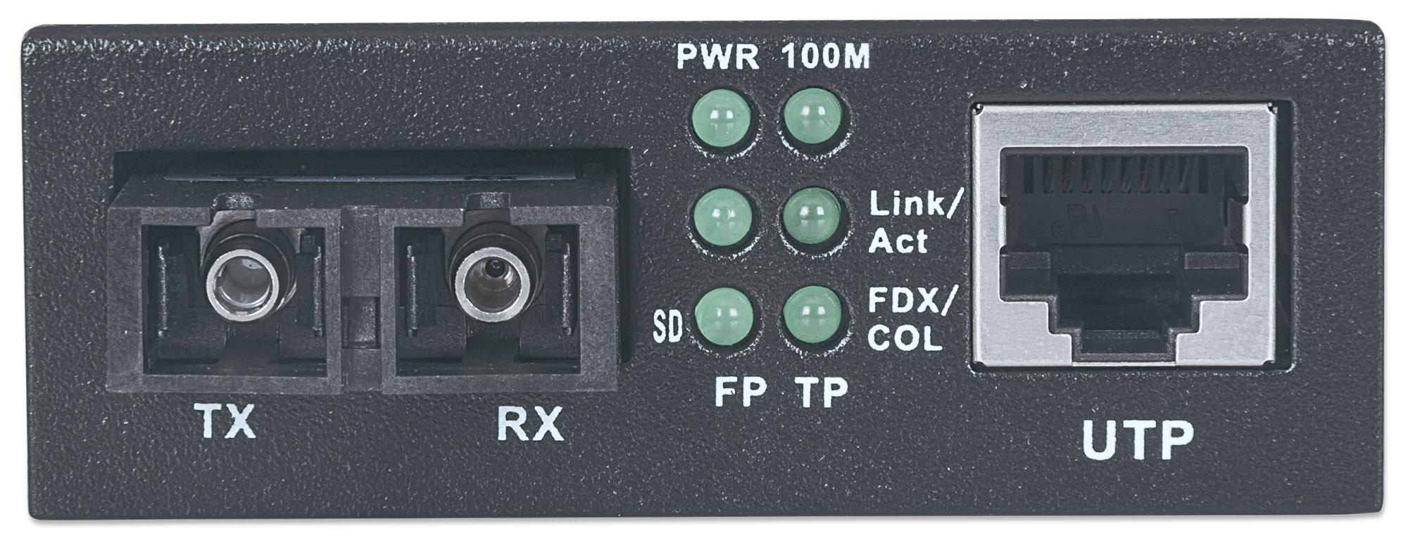 Media Converter Fast Ethernet Monomodale INTELLINET - immagine 4