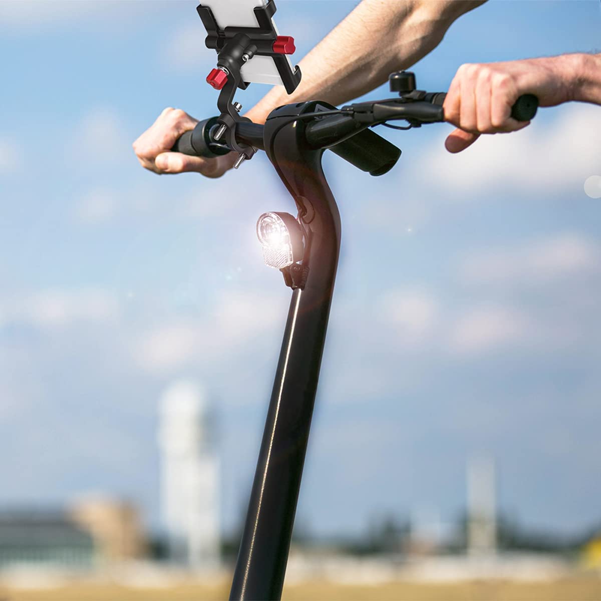 Supporto da Bicicletta per Smartphone 3,5''-7'' Fissaggio Verticale LOGILINK - immagine 4