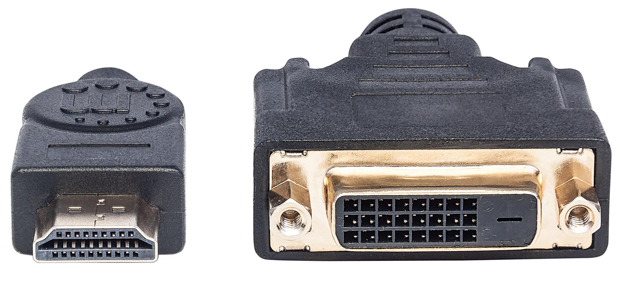 Cavo Adattatore HDMI a DVI-D MANHATTAN - immagine 4