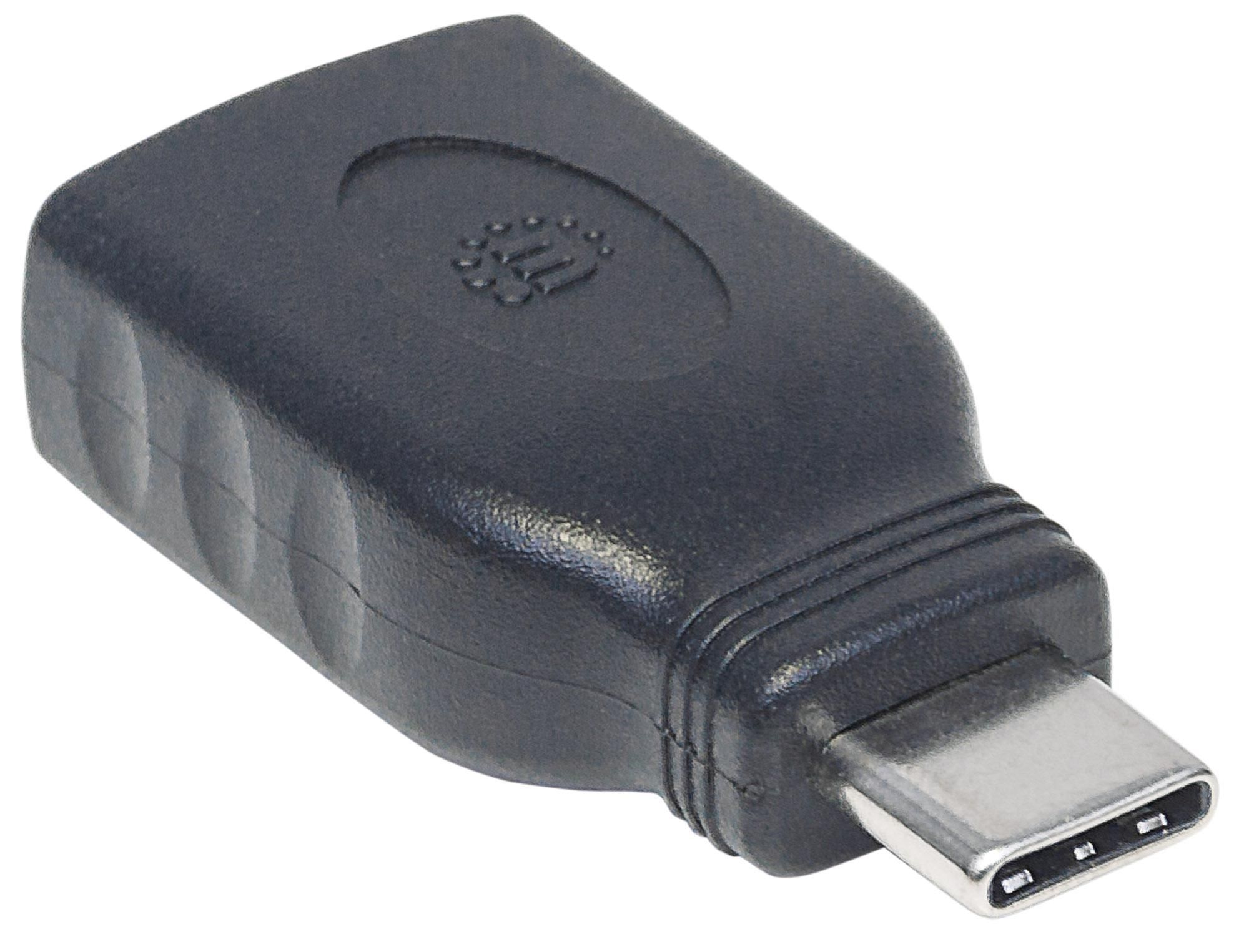 Adattatore Convertitore USB-C™ Maschio a USB-A Femmina MANHATTAN - immagine 3
