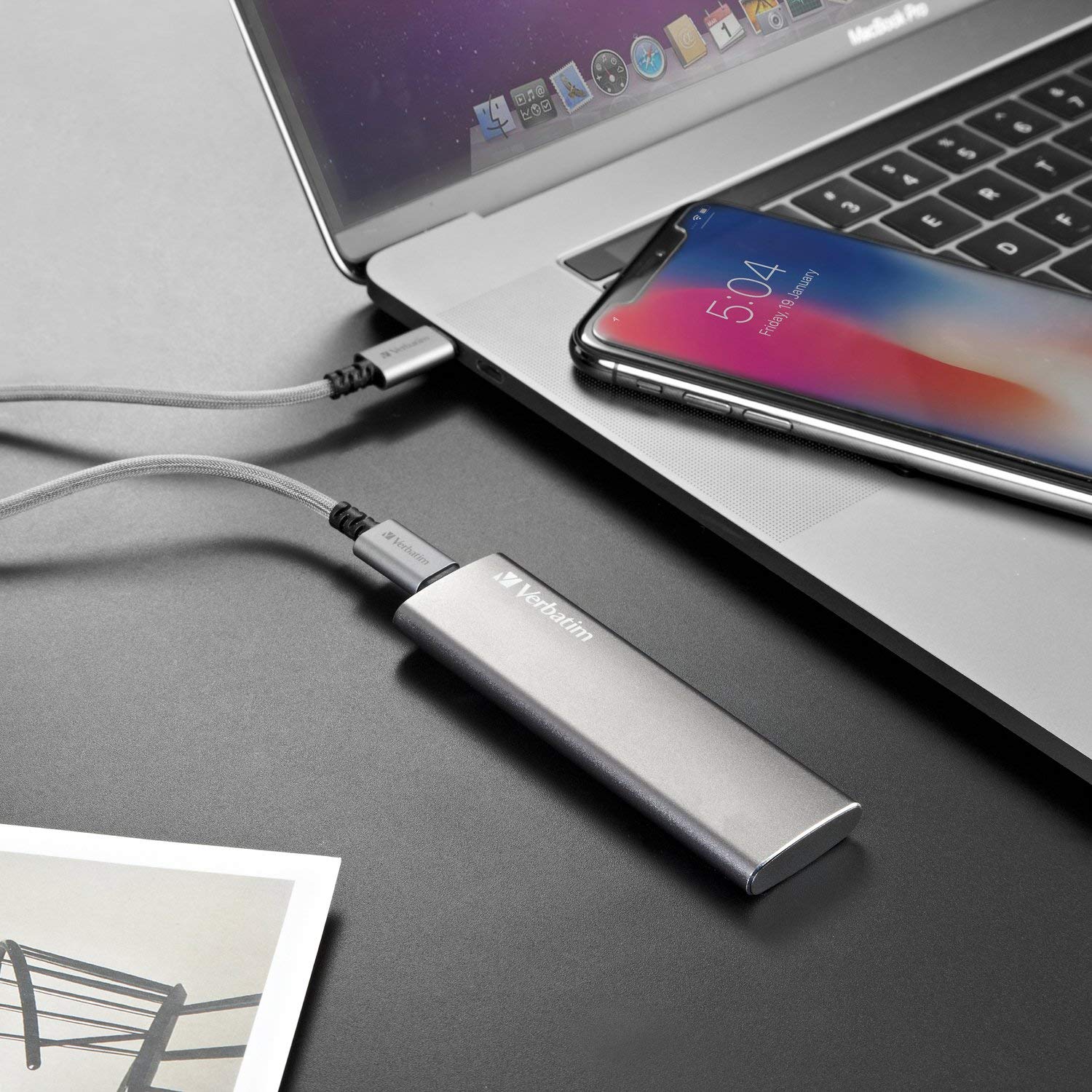 SSD Esterno 480GB VX500 Gen2 USB3.1 VERBATIM - immagine 4