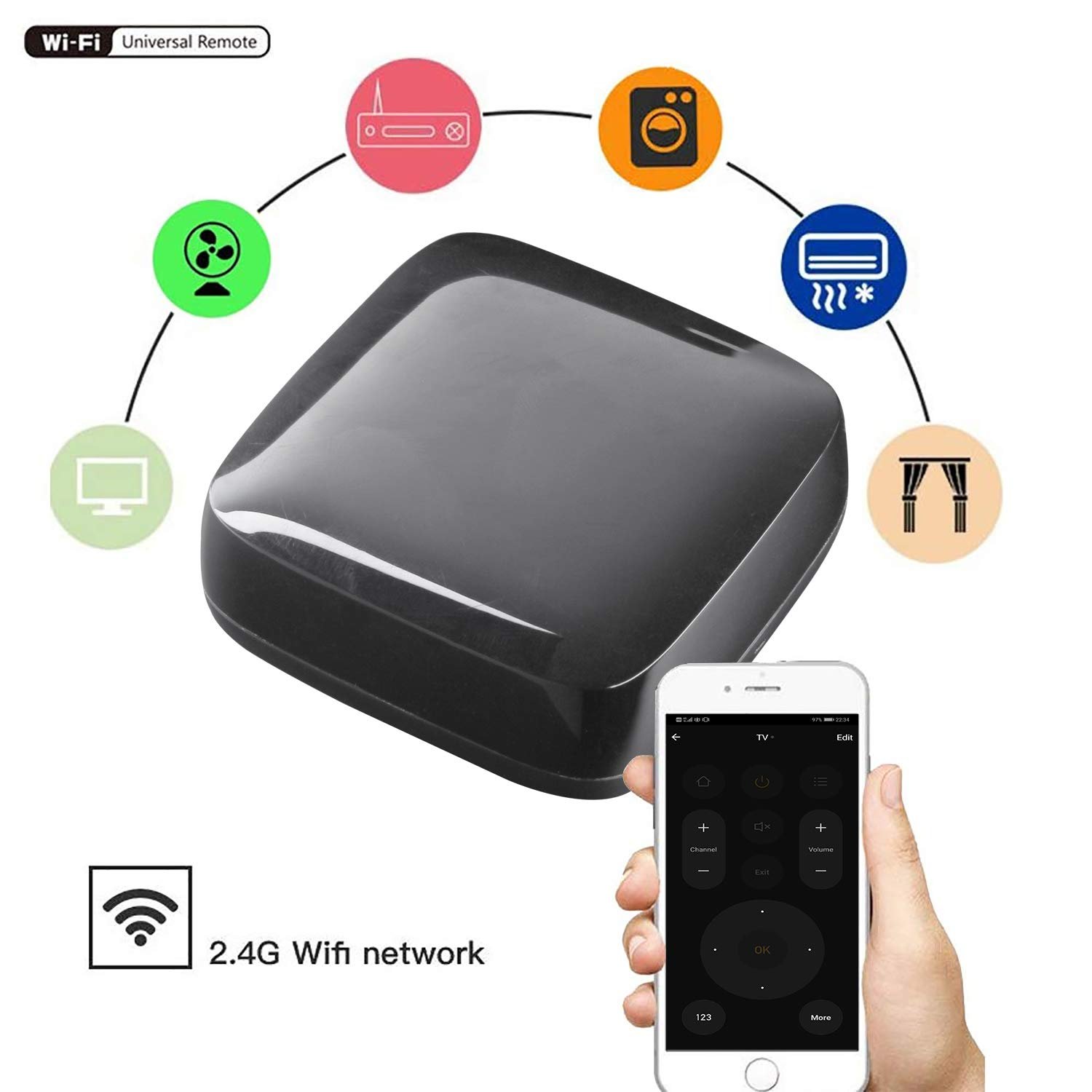Telecomando Smart Home Universale Controllo Vocale, R4294 Alexa, Google Home WOOX - immagine 4