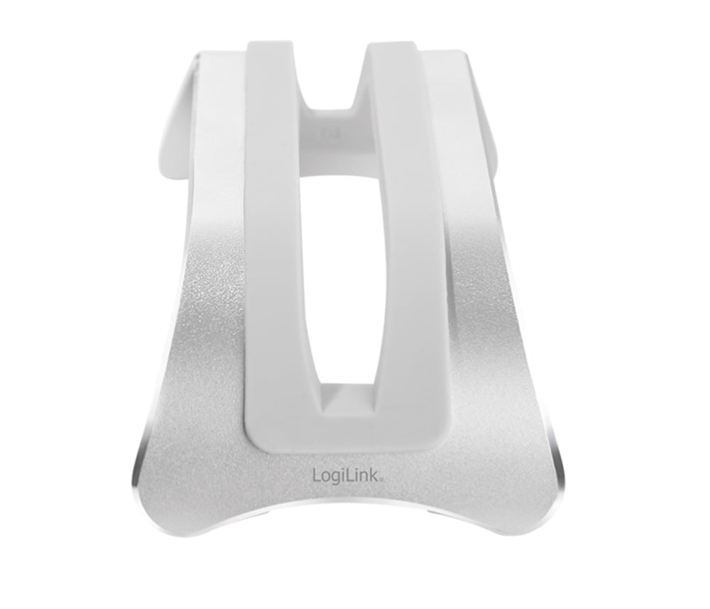 Supporto Notebook Verticale per MacBook 11''-15'' in Alluminio con 3 inserti di regolazione intercambiabili LOGILINK - immagine 3