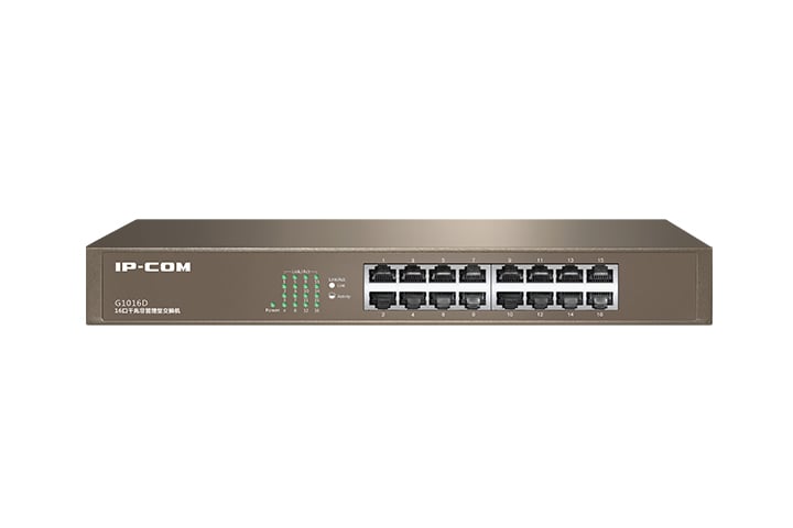 Switch Ethernet Gigabit 16 Porte Desktop IP-COM - immagine 3