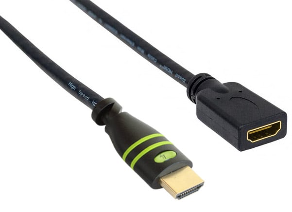 Cavo Prolunga HDMI High Speed con Ethernet 4K 60Hz M/F 5,0 m TECHLY - immagine 4