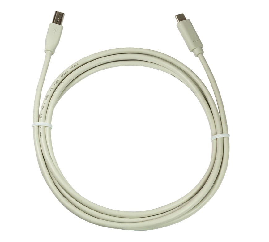 Cavo HighSpeed USB-C™ Maschio/USB-B Maschio 1m Grigio LOGILINK - immagine 3