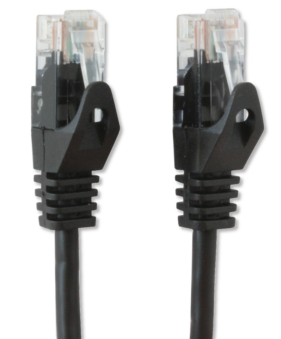 Cavo di Rete Patch in Rame Cat.6 Nero UTP 0,5m TECHLY PROFESSIONAL - immagine 4