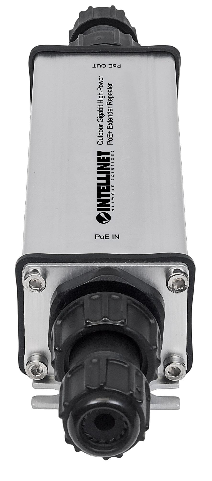 Extender Repeater PoE+ Gigabit High-Power per Esterno INTELLINET - immagine 4
