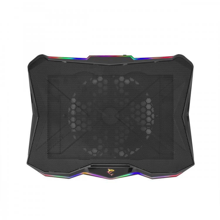 Supporto per Notebook fino a 17.3'' con Ventola per Sistema di Raffreddamento WHITE SHARK - immagine 4