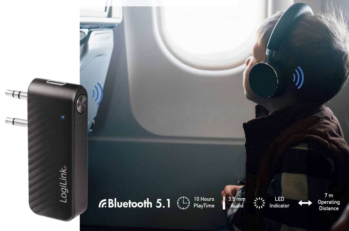 Trasmettitore Audio Bluetooth V5.1 LOGILINK - immagine 3