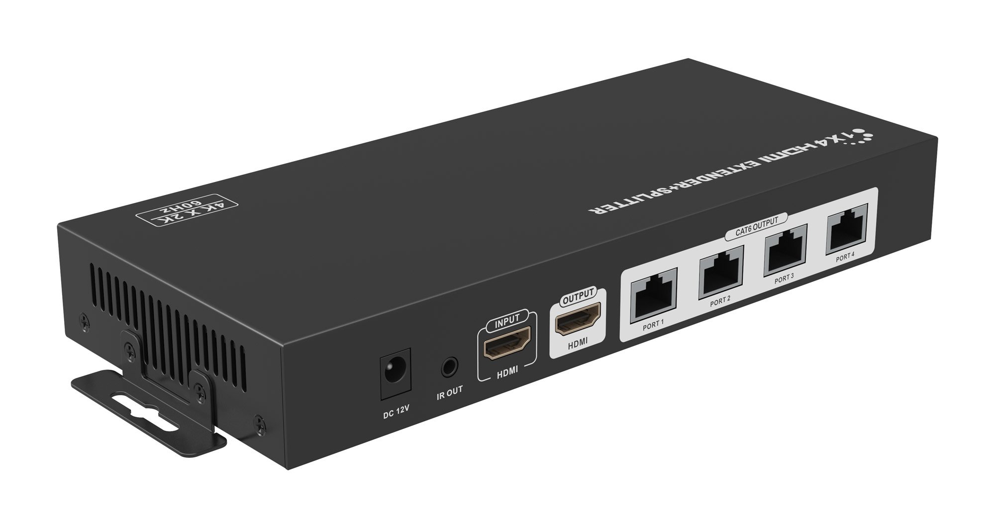 1x4 HDMI Extender Splitter su CAT6/6a/7 60m TECHLY NP - immagine 3
