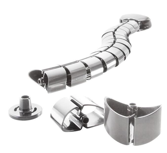 Guaina Raccoglicavi diametro 75mm Lunghezza 720mm Silver LOGILINK - immagine 4