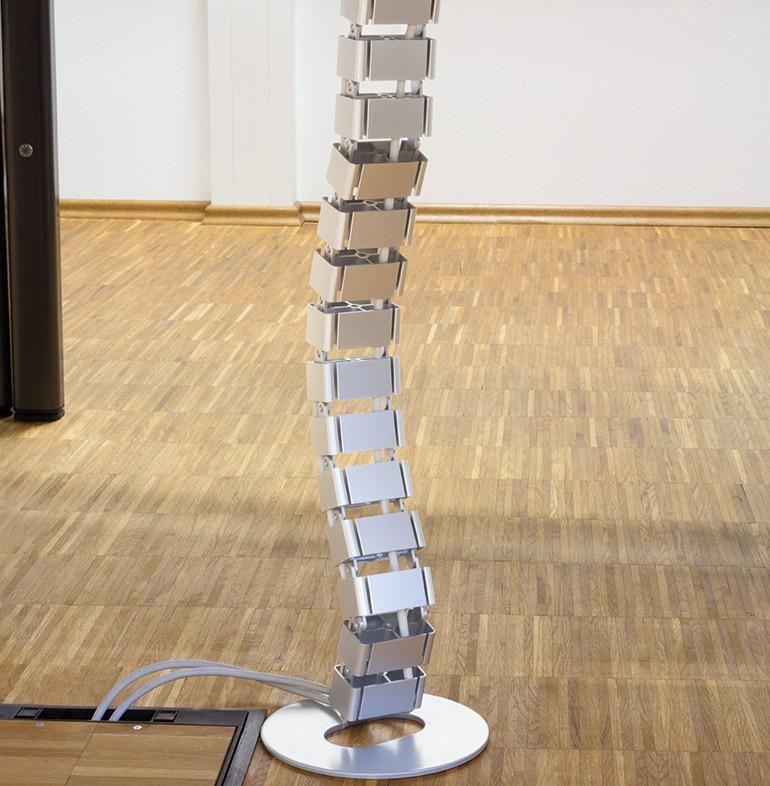 Guaina Raccoglicavi diametro 68mm Lunghezza 800mm Silver LOGILINK - immagine 4