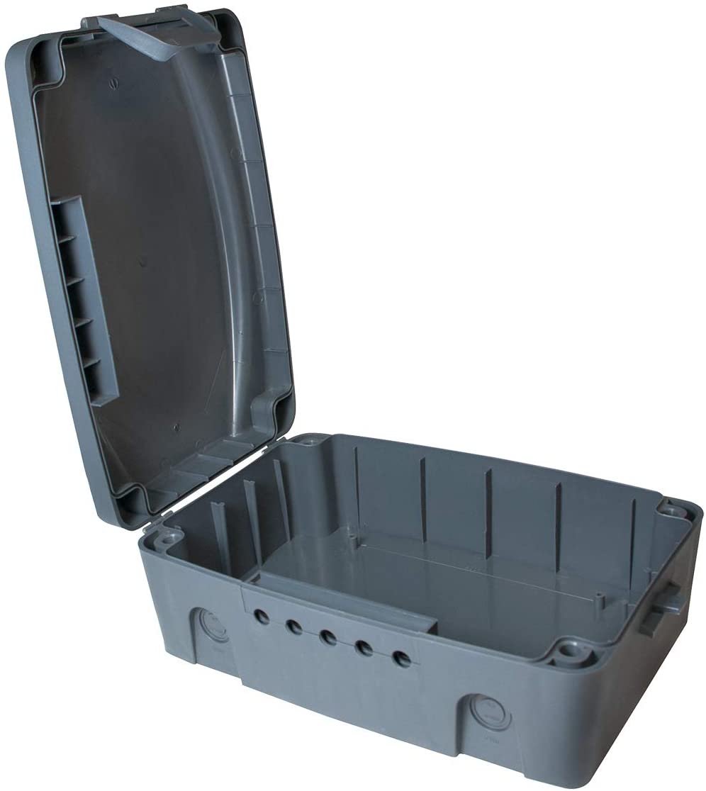 Scatola Elettrica IP54 Cable Organizer Organizzatore Cavi Grigio LOGILINK - immagine 4