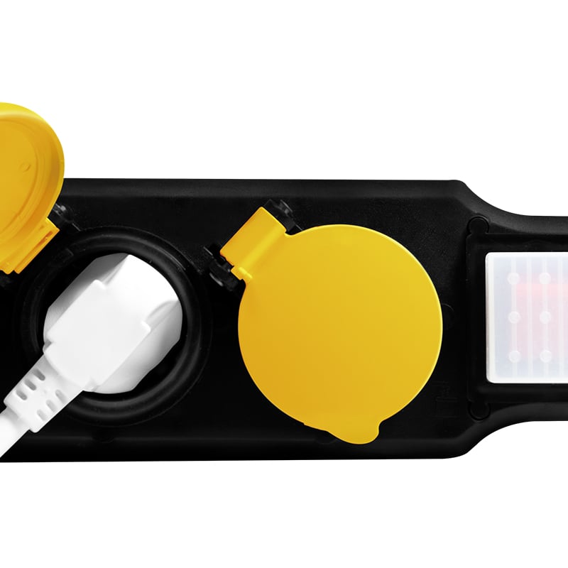 Multipresa 5 Posti Schuko per Esterno LOGILINK - immagine 4