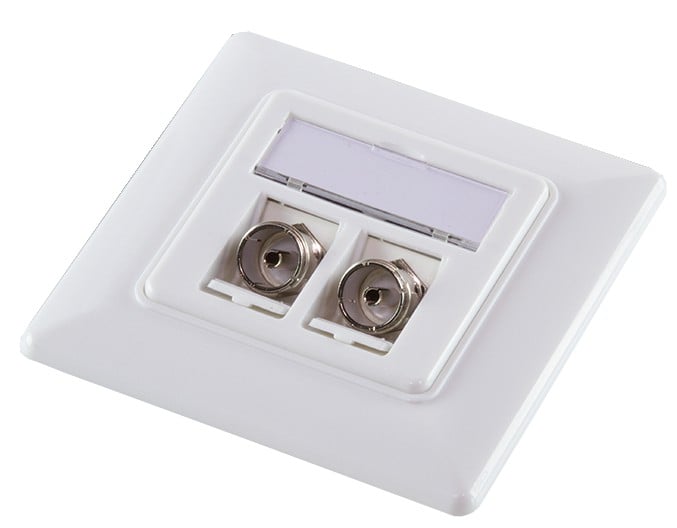 Adattatore Keystone IEC Femmina a F Femmina LOGILINK - immagine 4