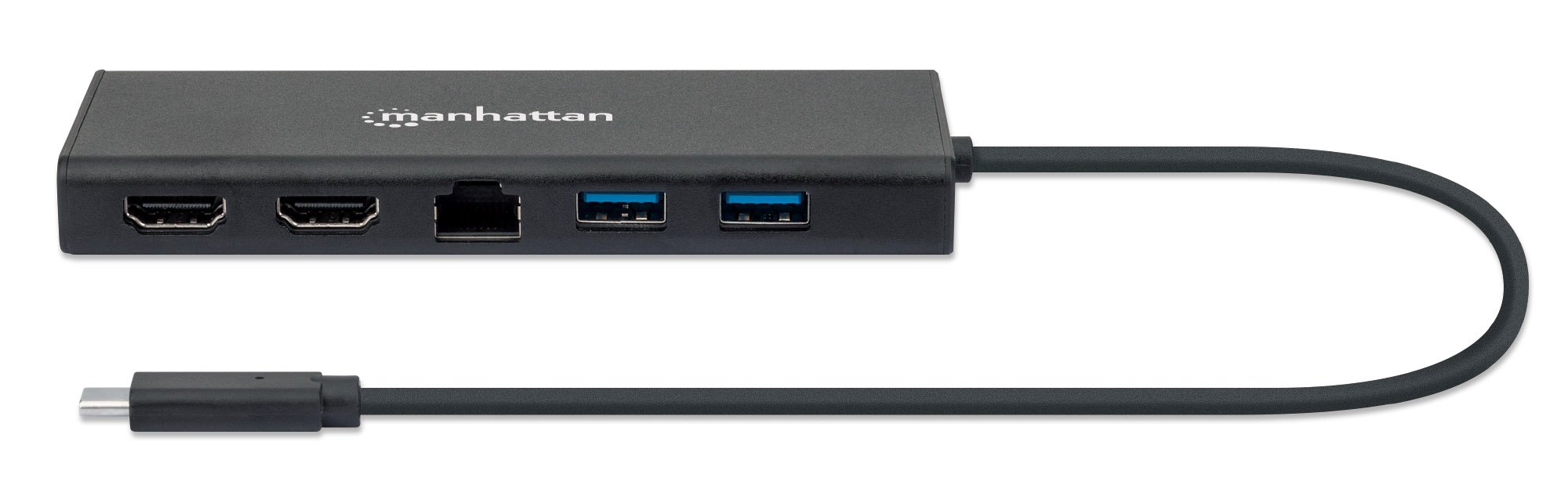 Adattatore USB-C™ SuperSpeed Multiporta a Doppia Porta HDMI MANHATTAN - immagine 4