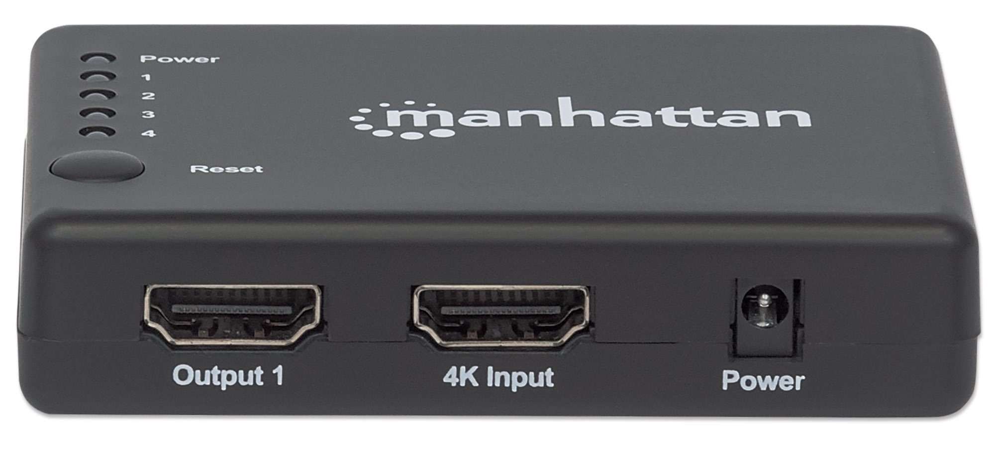 Splitter HDMI 4K UHD 3D con LED 4 vie MANHATTAN - immagine 4