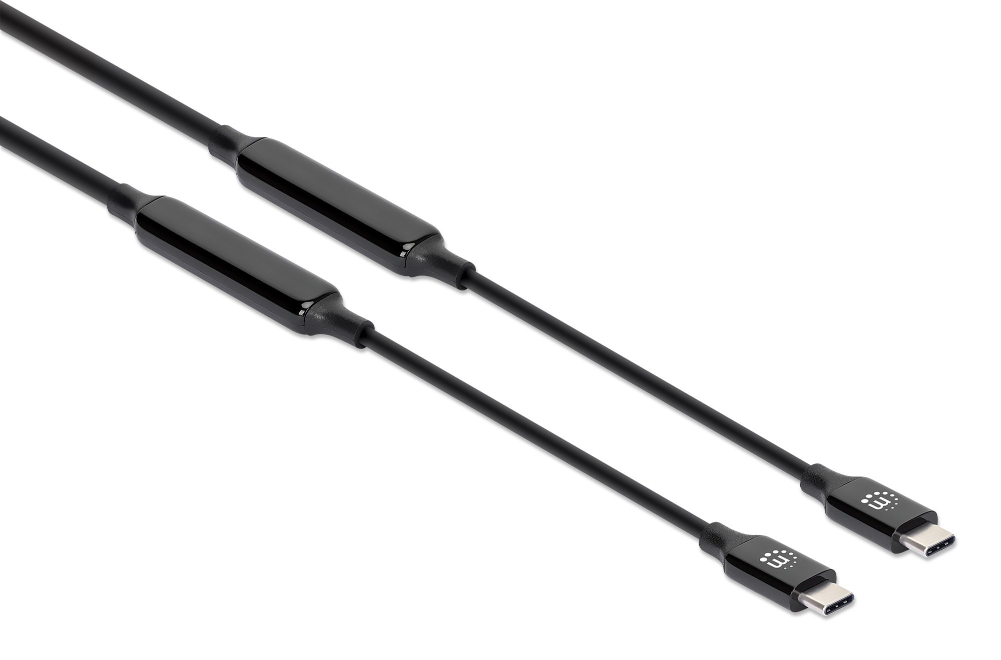 Cavo USB-C™ Maschio/Maschio USB 3.2 Gen2 SuperSpeed 3m Nero MANHATTAN - immagine 4