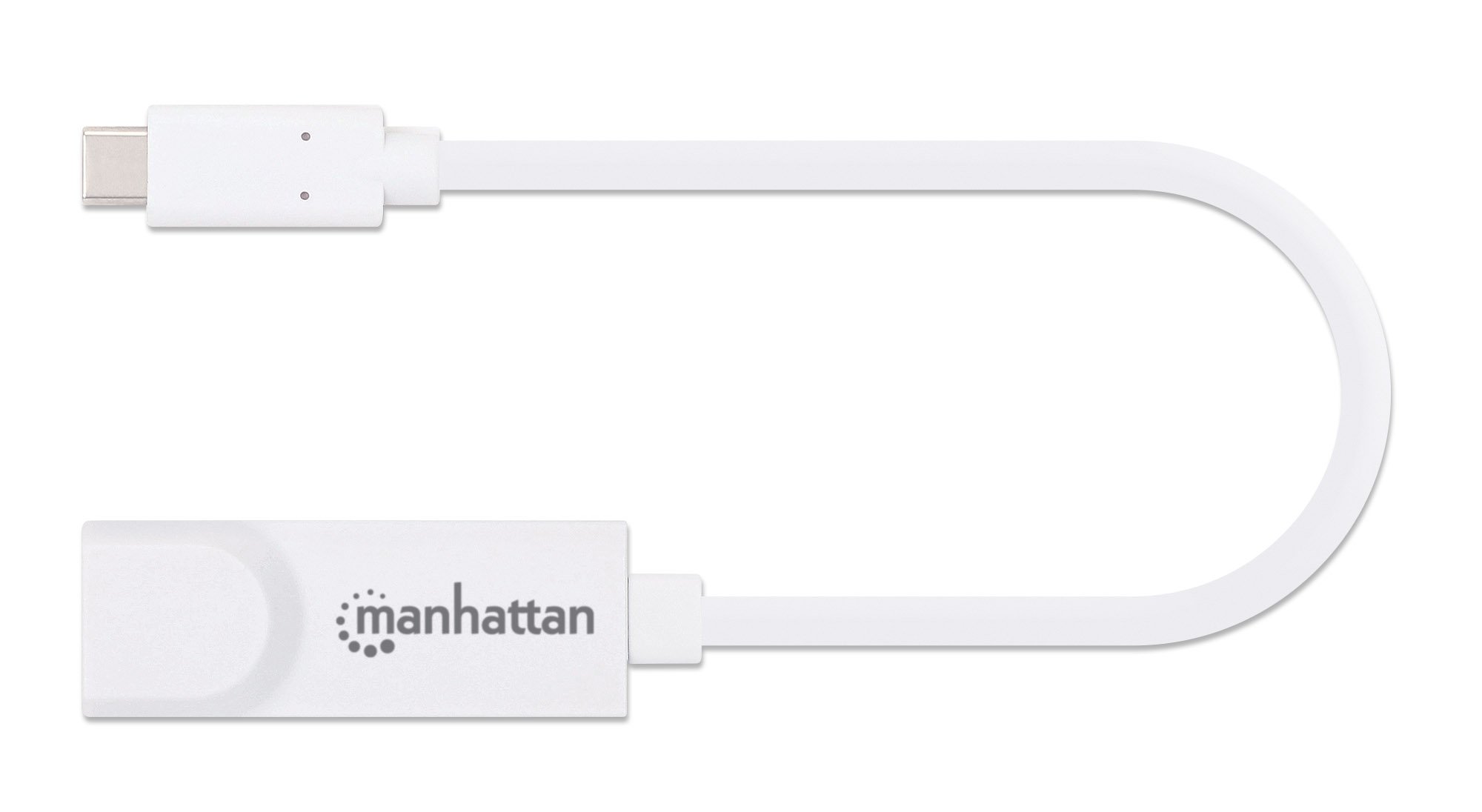 Adattatore Convertitore USB 3.1 Gen 1 da USB-C™ a Rete Gigabit RJ45 MANHATTAN - immagine 4