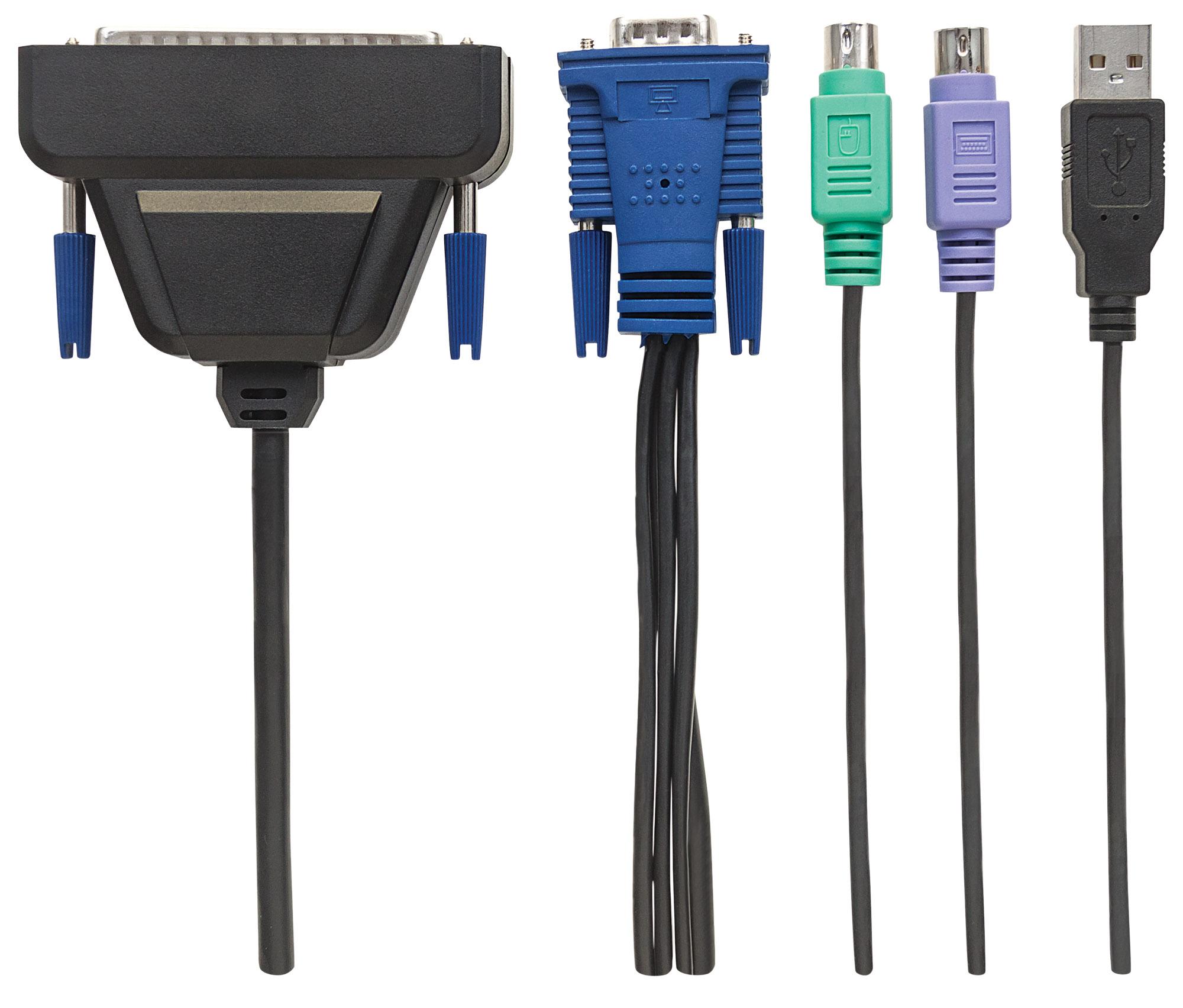 Cavo per Console KVM 1 porta VGA INTELLINET - immagine 4