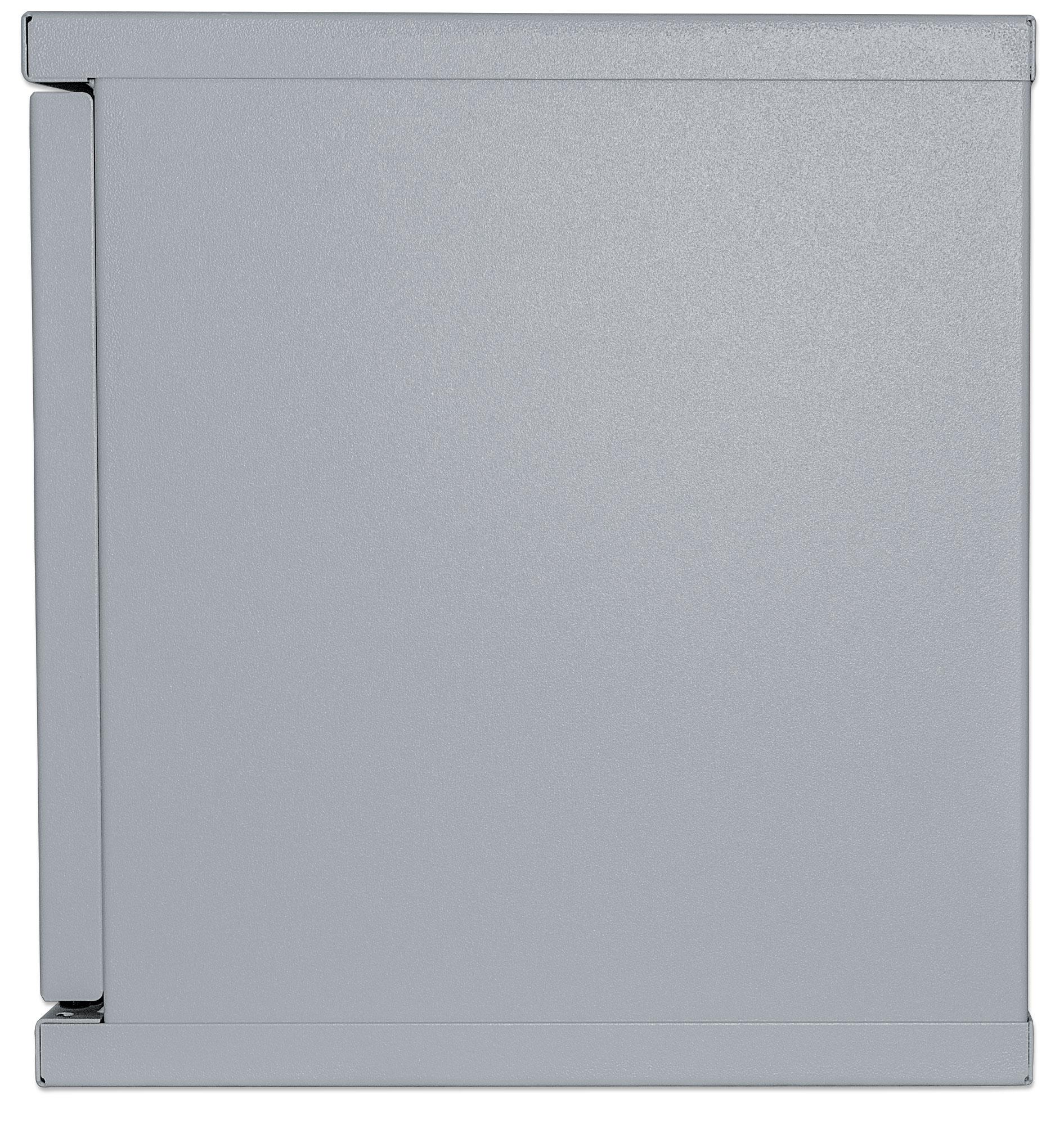 Armadio Rack 10'' a muro 6U Grigio INTELLINET - immagine 4