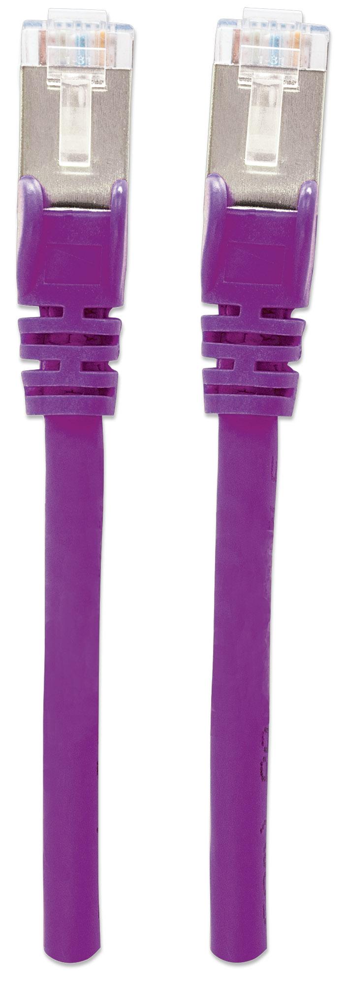 Cavo di rete Patch in rame Cat. 6 Viola SFTP LSZH 1,5m INTELLINET - immagine 4
