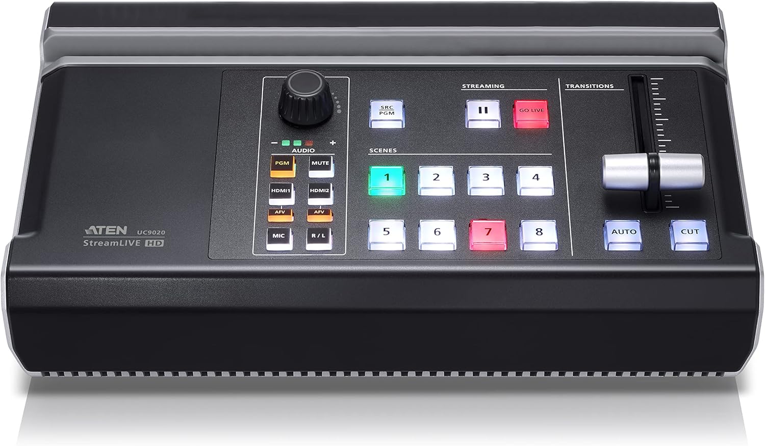 Mixer Audio/Video multicanale All-in-one per StreamLive™ HD su CDN e Social Network UC9020 ATEN - immagine 3