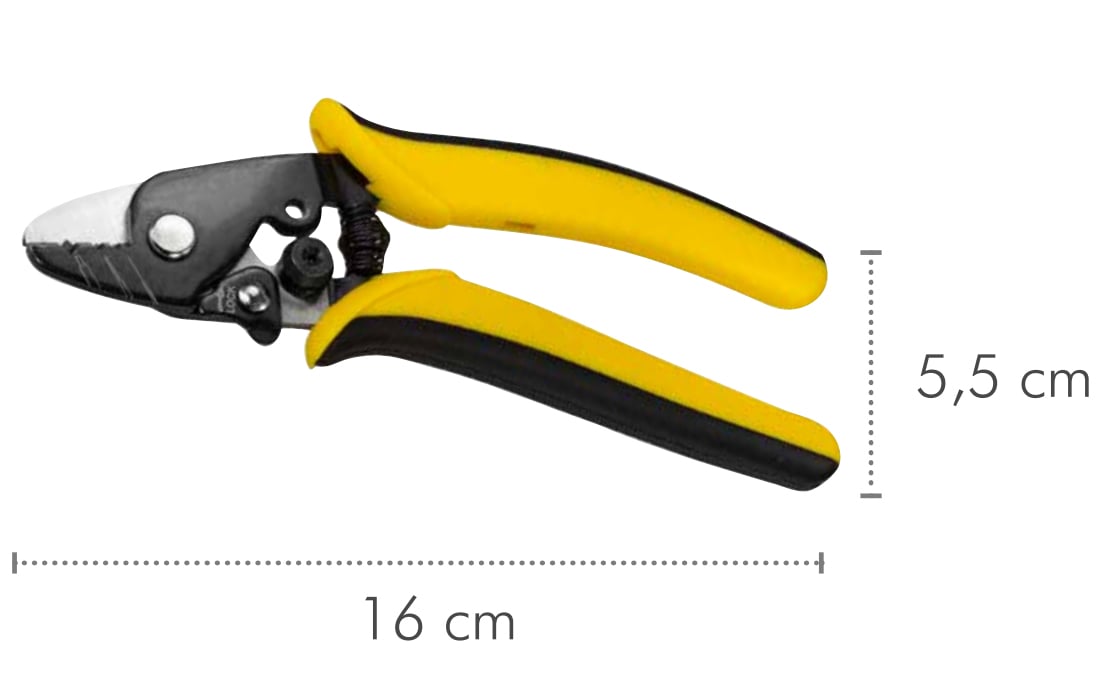 Pinza Spelafili a 3 Fori per Cavi in Fibra Ottica LOGILINK - immagine 4