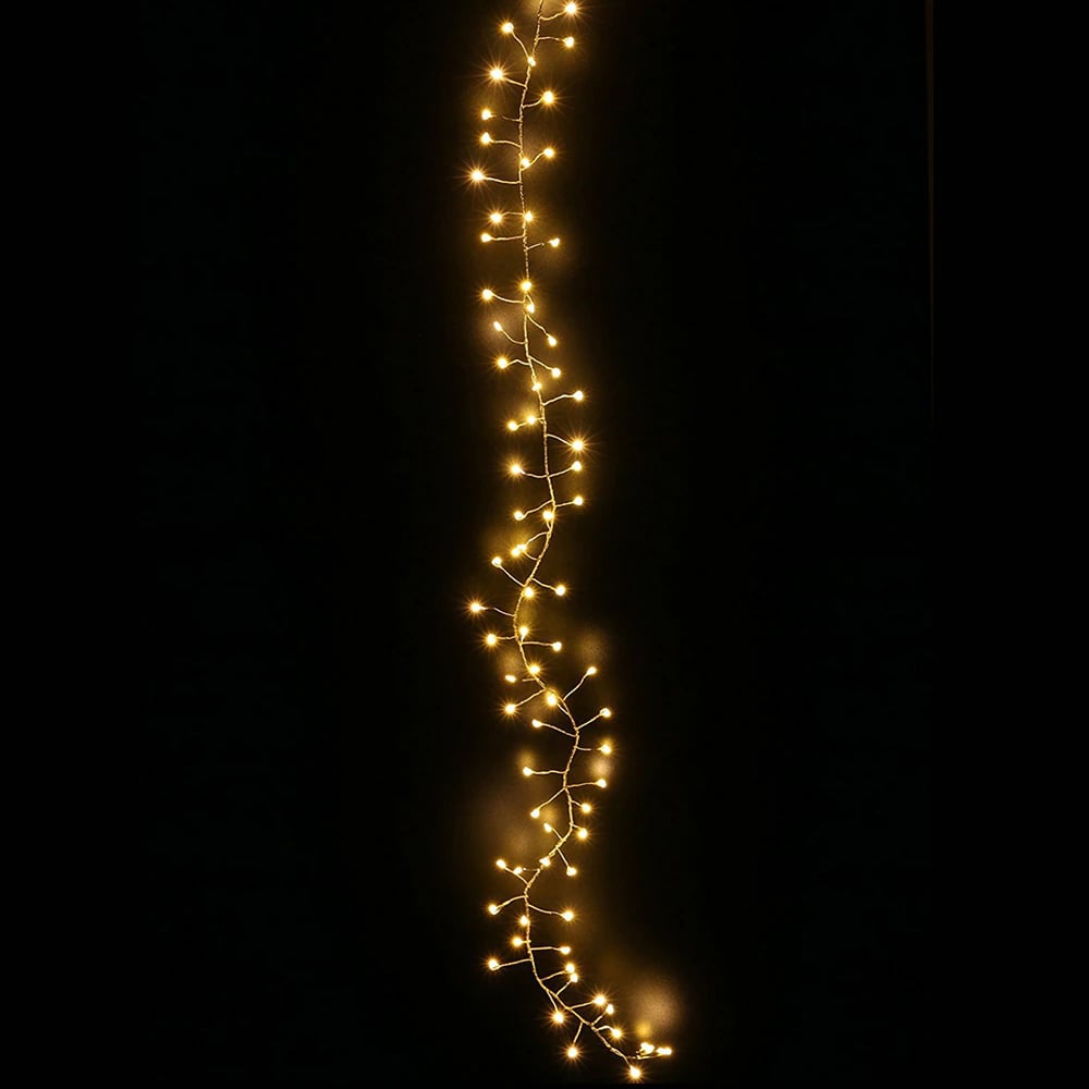 Luci LED Grappolo Argento Caldo IP44 GOOBAY - immagine 4