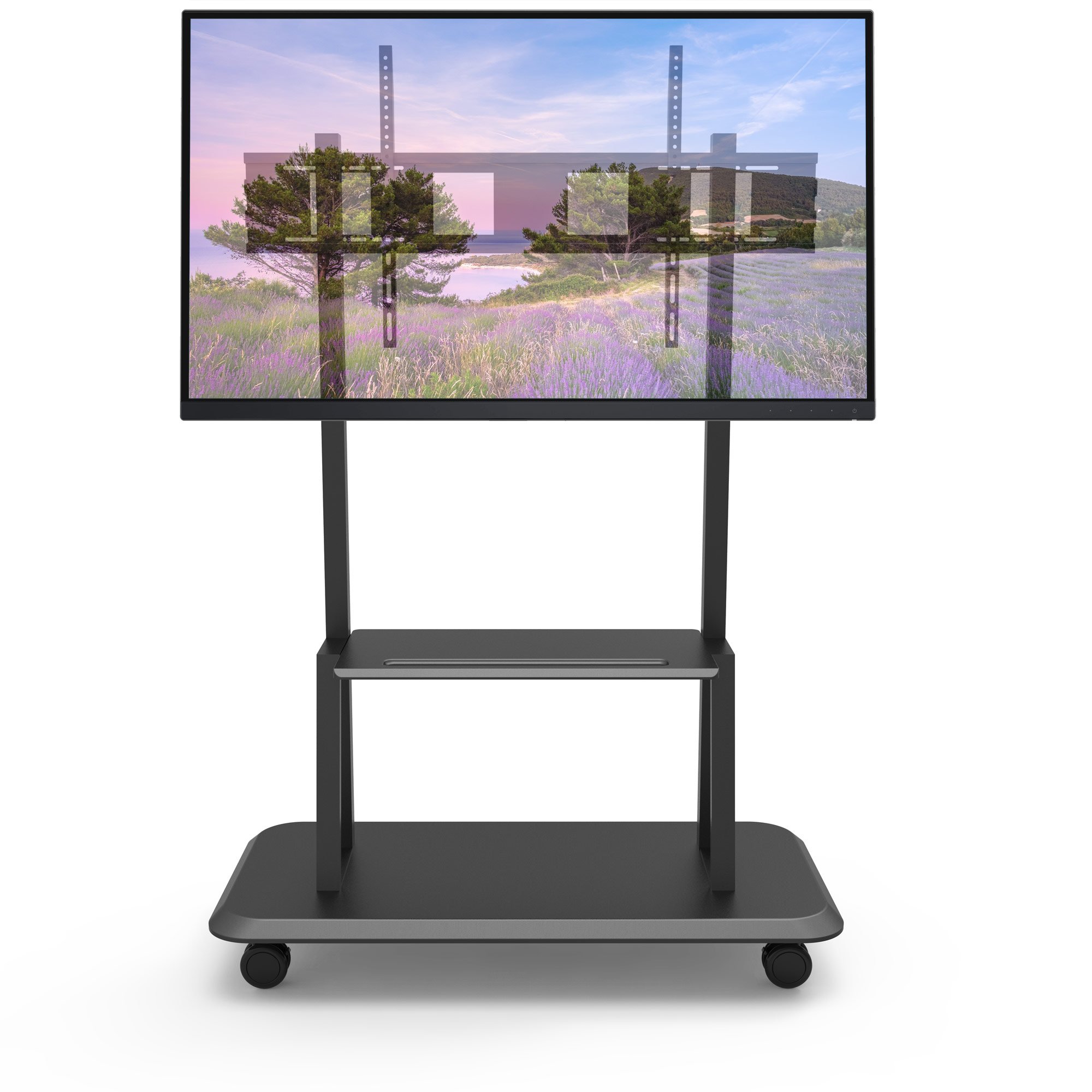 Supporto a Pavimento con Mensola per TV LCD/LED/Plasma 55-120'' TECHLY - immagine 4