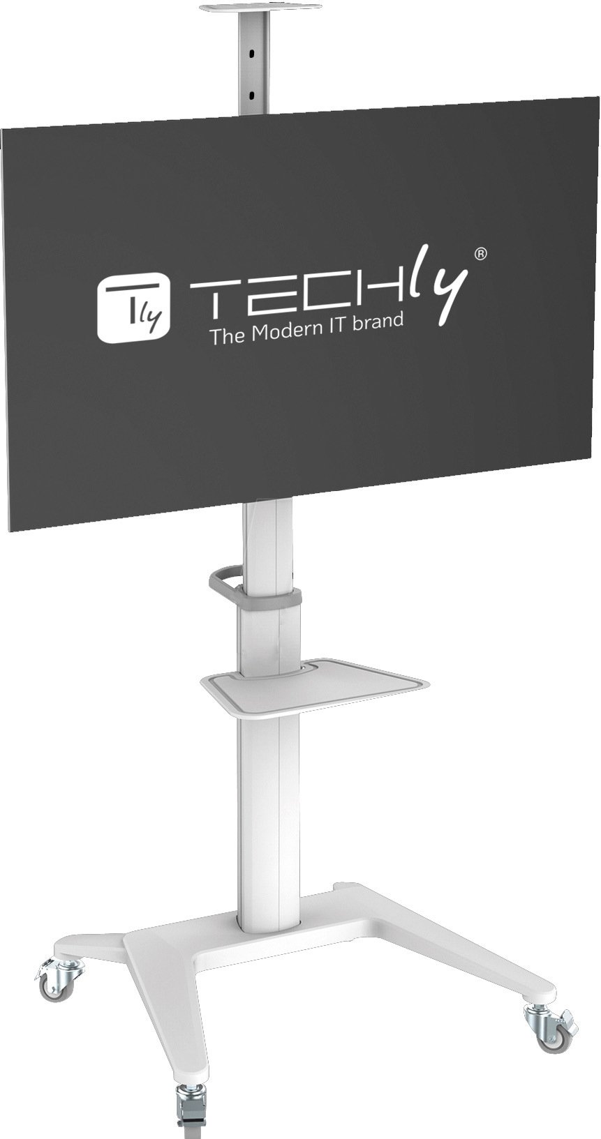 Supporto da Pavimento per TV da 37'' a 70'' Bianco TECHLY - immagine 4