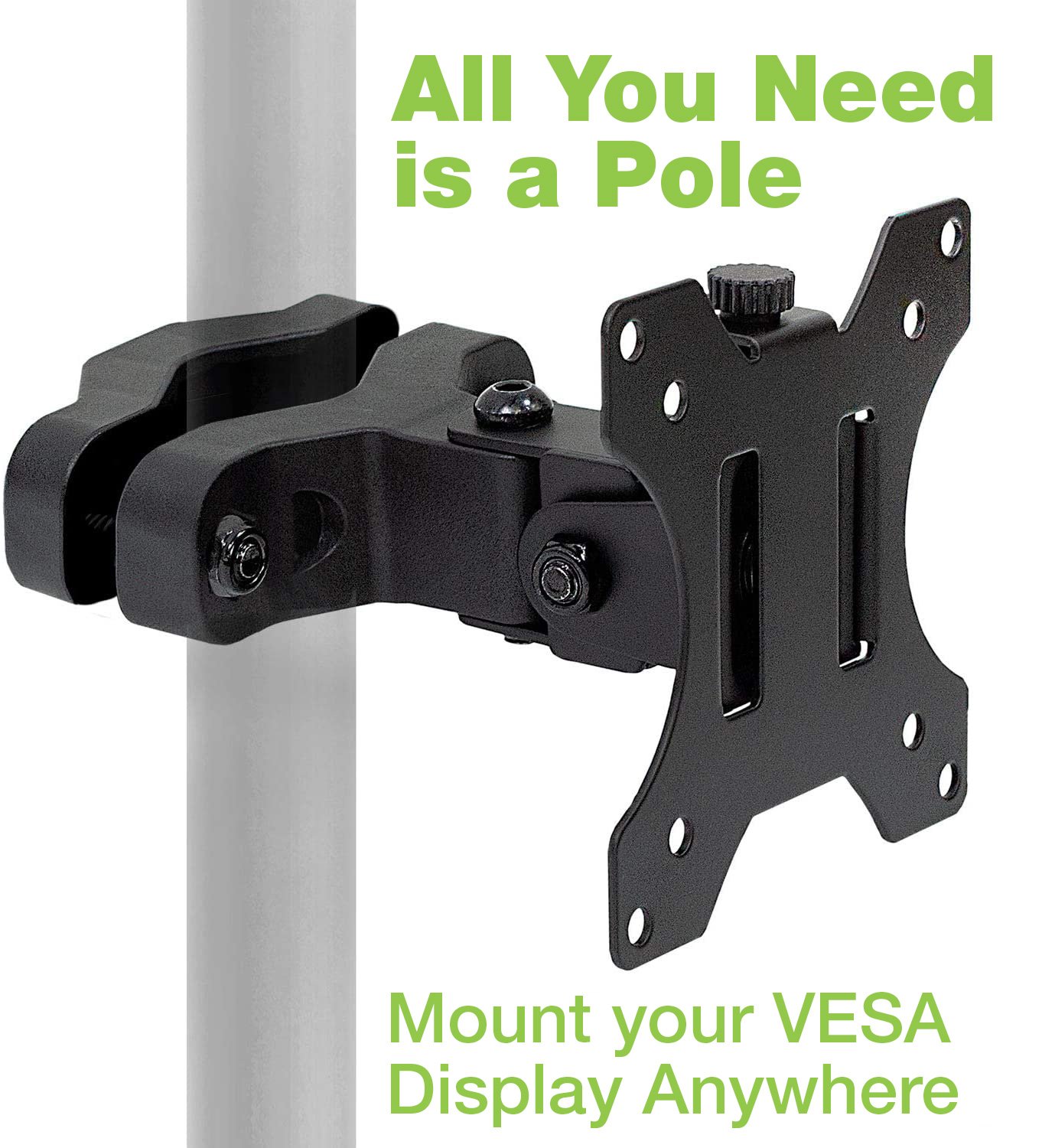 Supporto per fissaggio su palo per monitor 13-30'' TECHLY - immagine 4