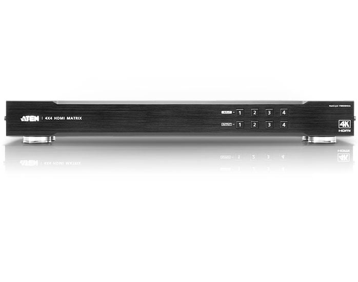 Switch Matrix 4x4 HDMI 4K con Telecomando IR, VM0404HA ATEN - immagine 4
