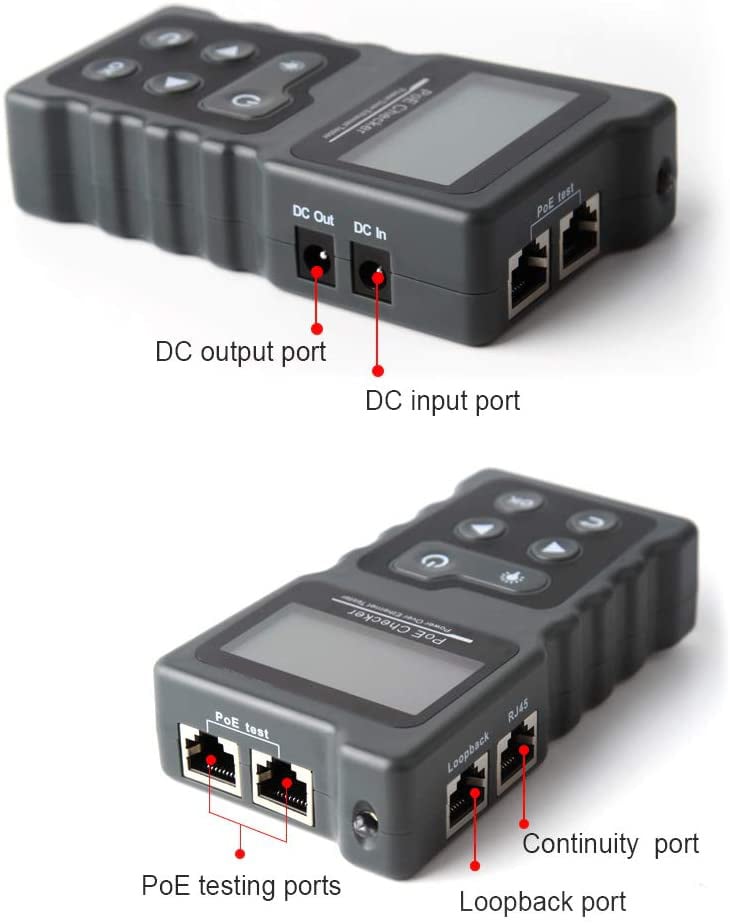 Tester Professionale PoE RJ45 TECHLY - immagine 4