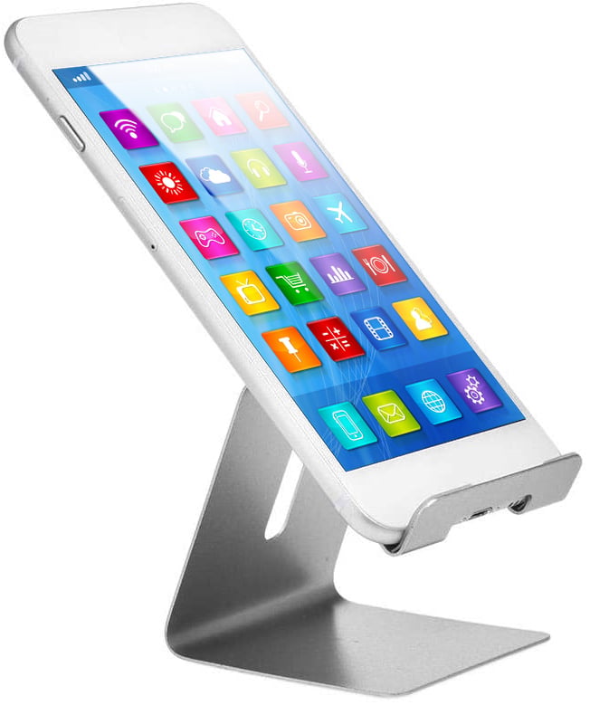 Supporto in Alluminio per Smartphone e Tablet Universale Silver LOGILINK