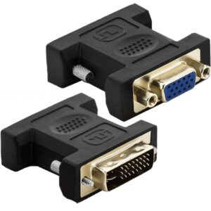 Adattatore Video Analogico DVI-I Maschio a VGA Femmina TECHLY