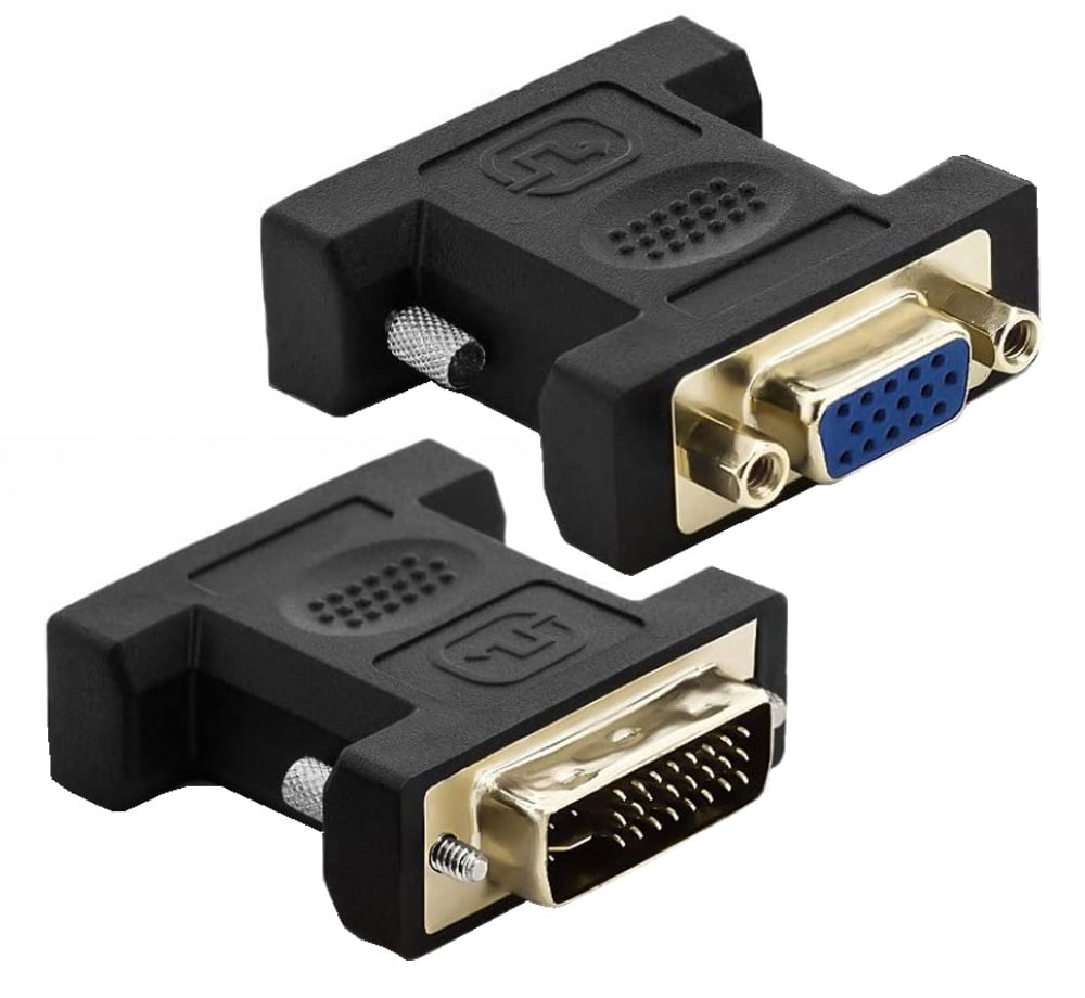 Adattatore Video Analogico DVI-I Maschio a VGA Femmina TECHLY