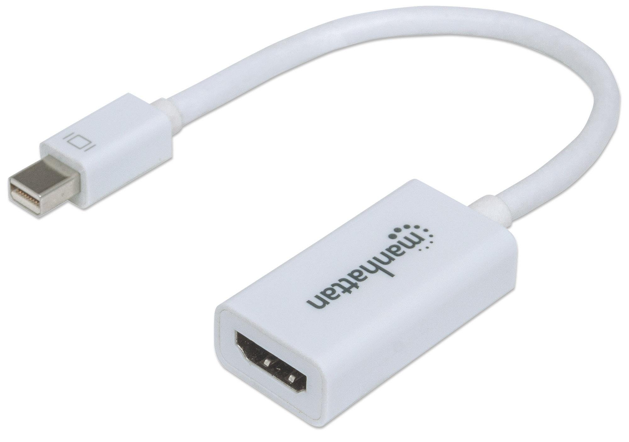 Adattatore Mini DisplayPort a HDMI Passivo Bianco MANHATTAN