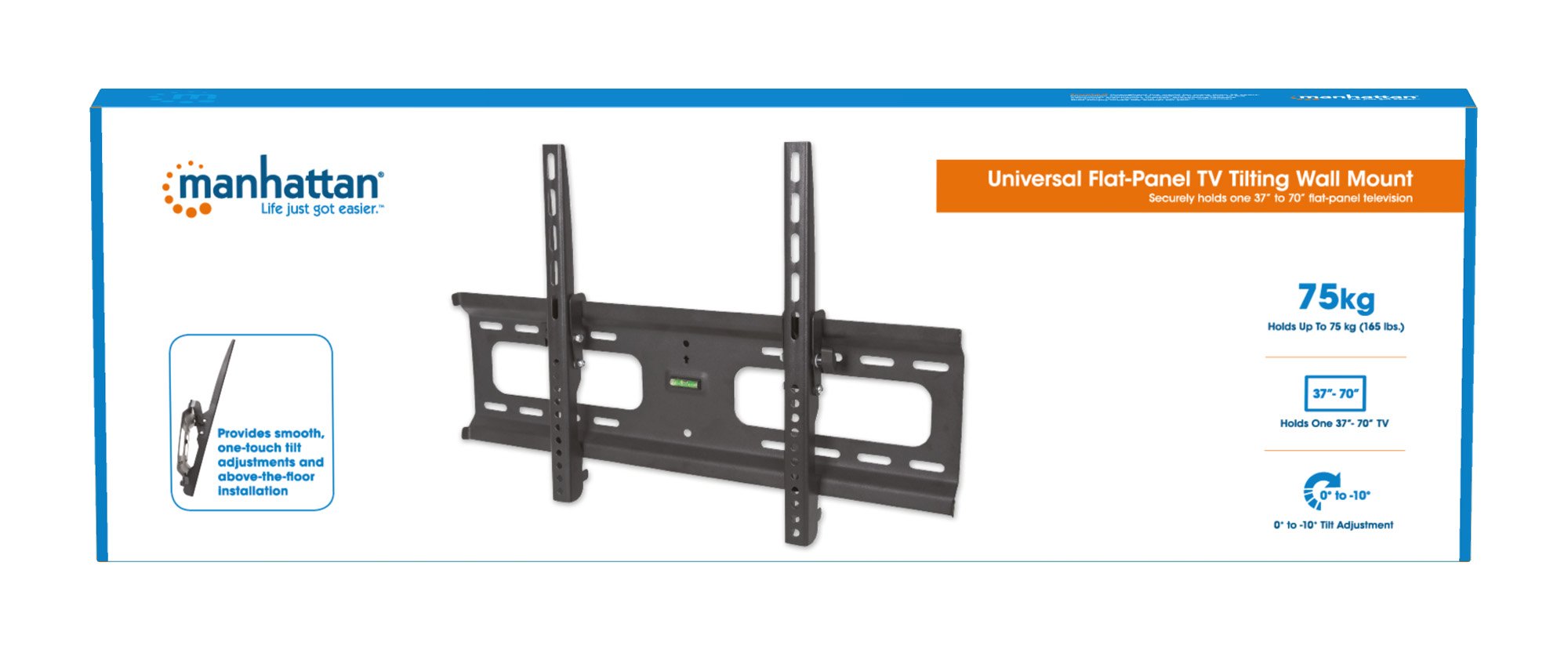 Supporto a Muro Universale Inclinabile per TV 37-70'' MANHATTAN - immagine 9