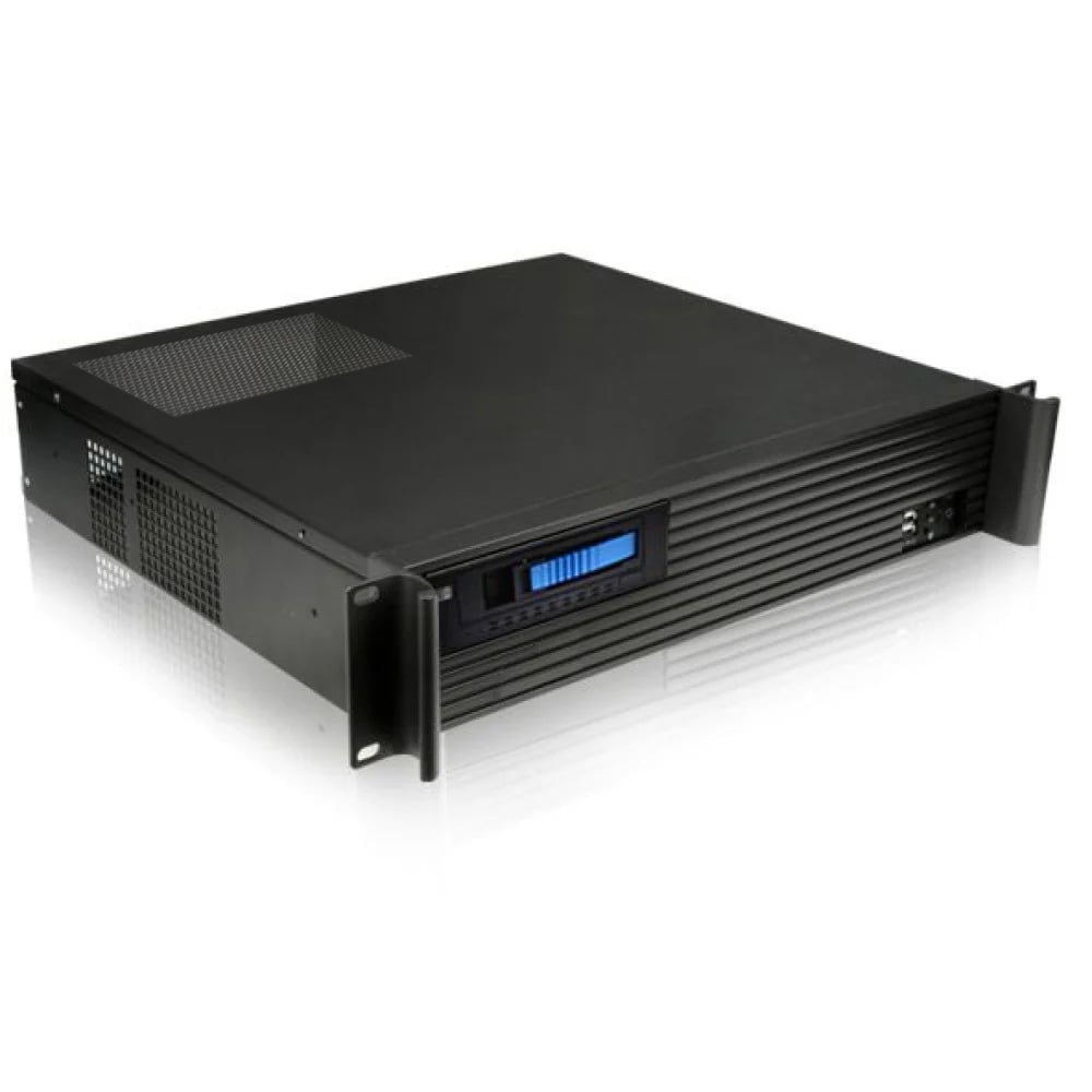 Chassis Industriale Rack 19''/Desktop 2U Ultra-compatto TECHLY