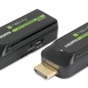 Extender HDMI compatto Full HD su cavo Cat.6/6A/7 max 40m TECHLY NP