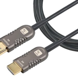 Cavo Ottico Attivo HDMI&trade; 2.0 Active Optical Cable 4K 18Gbps HDMI&trade; A/A M/M 70m TECHLY