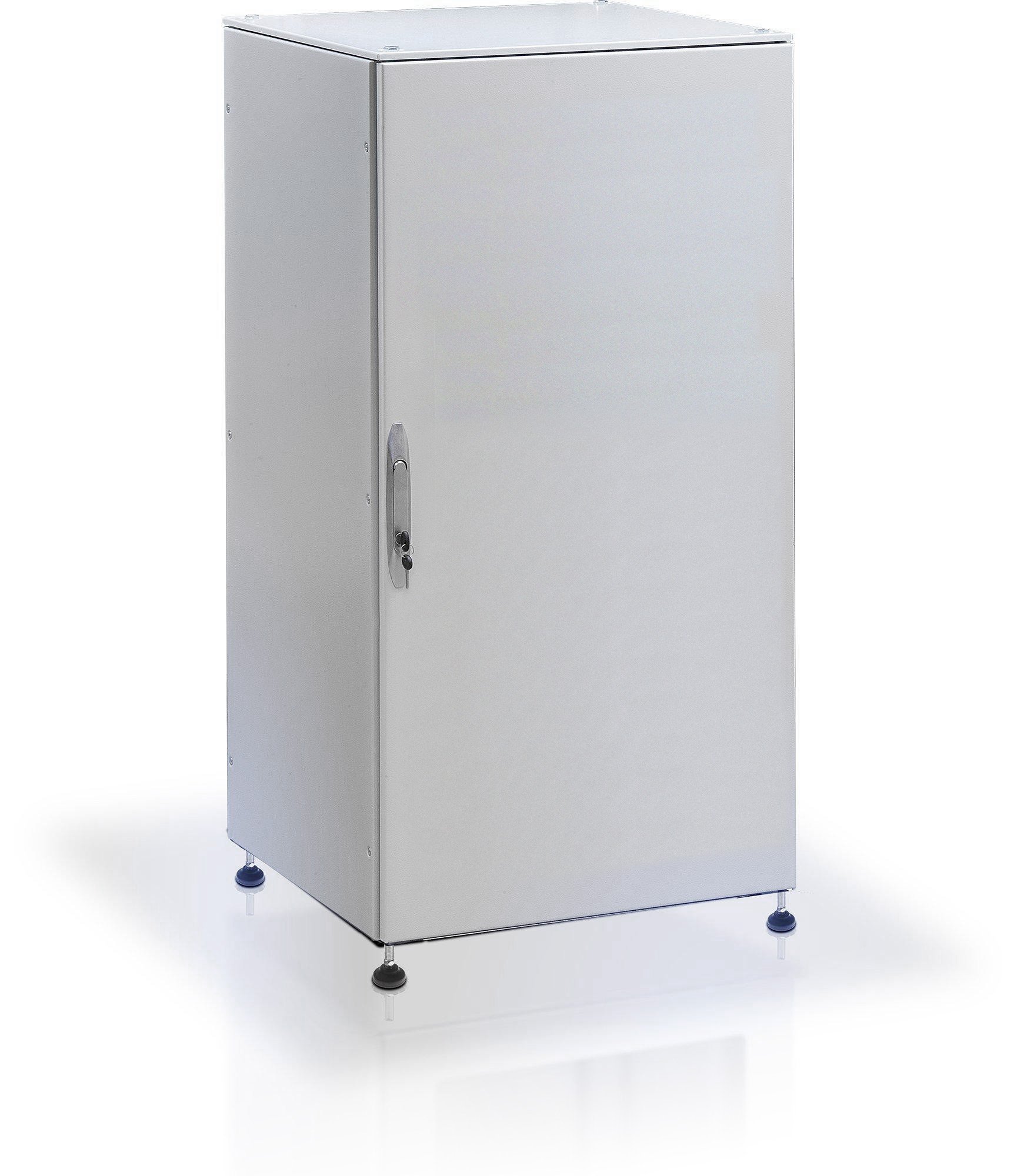 Armadio rack 19'' a pavimento 25U grigio IP55 porta cieca prof. 800 mm TECHLY PROFESSIONAL