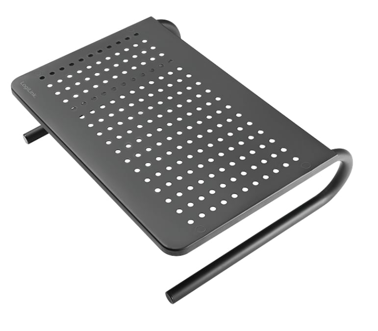 Stand Supporto da Scrivania per Monitor Notebook in Metallo 370mm Nero LOGILINK - immagine 5