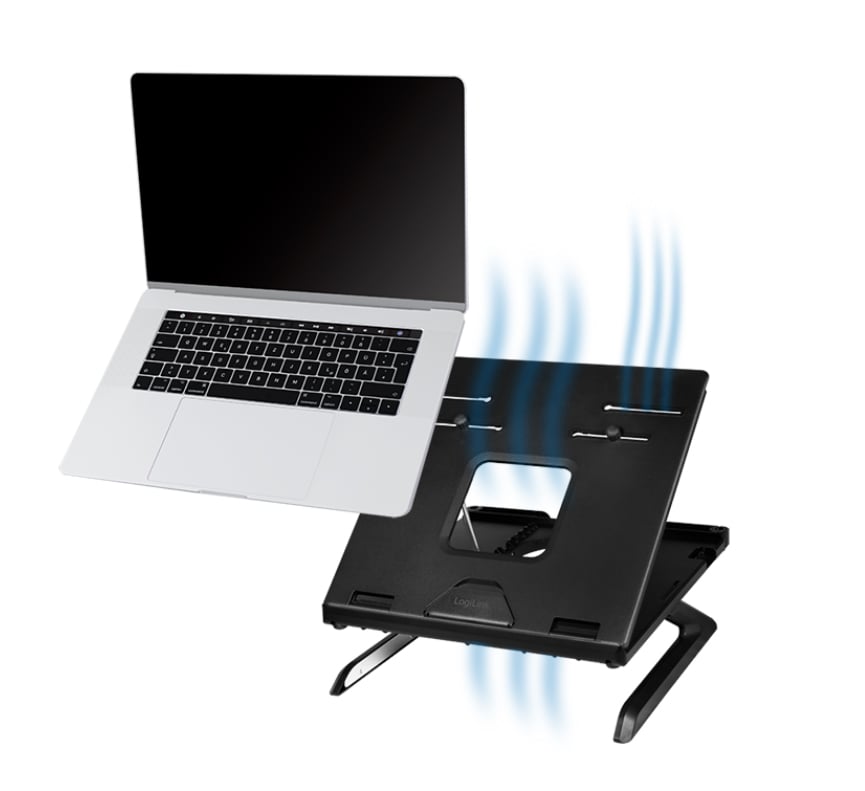 Supporto per Notebook e Tablet 10-15.6'' Ergonomico Nero LOGILINK - immagine 6