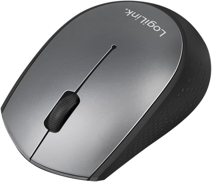 Mouse Ottico Wireless Ricevitore USB-C 1200dpi Nero LOGILINK - immagine 5