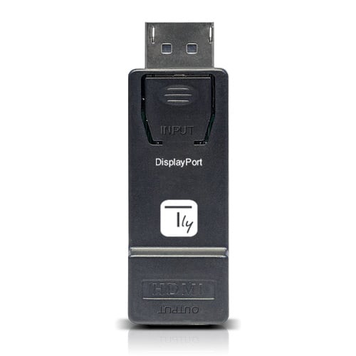 Adattatore Convertitore da DisplayPort DP 1.2 a HDMI 4K 30Hz Nero TECHLY - immagine 4