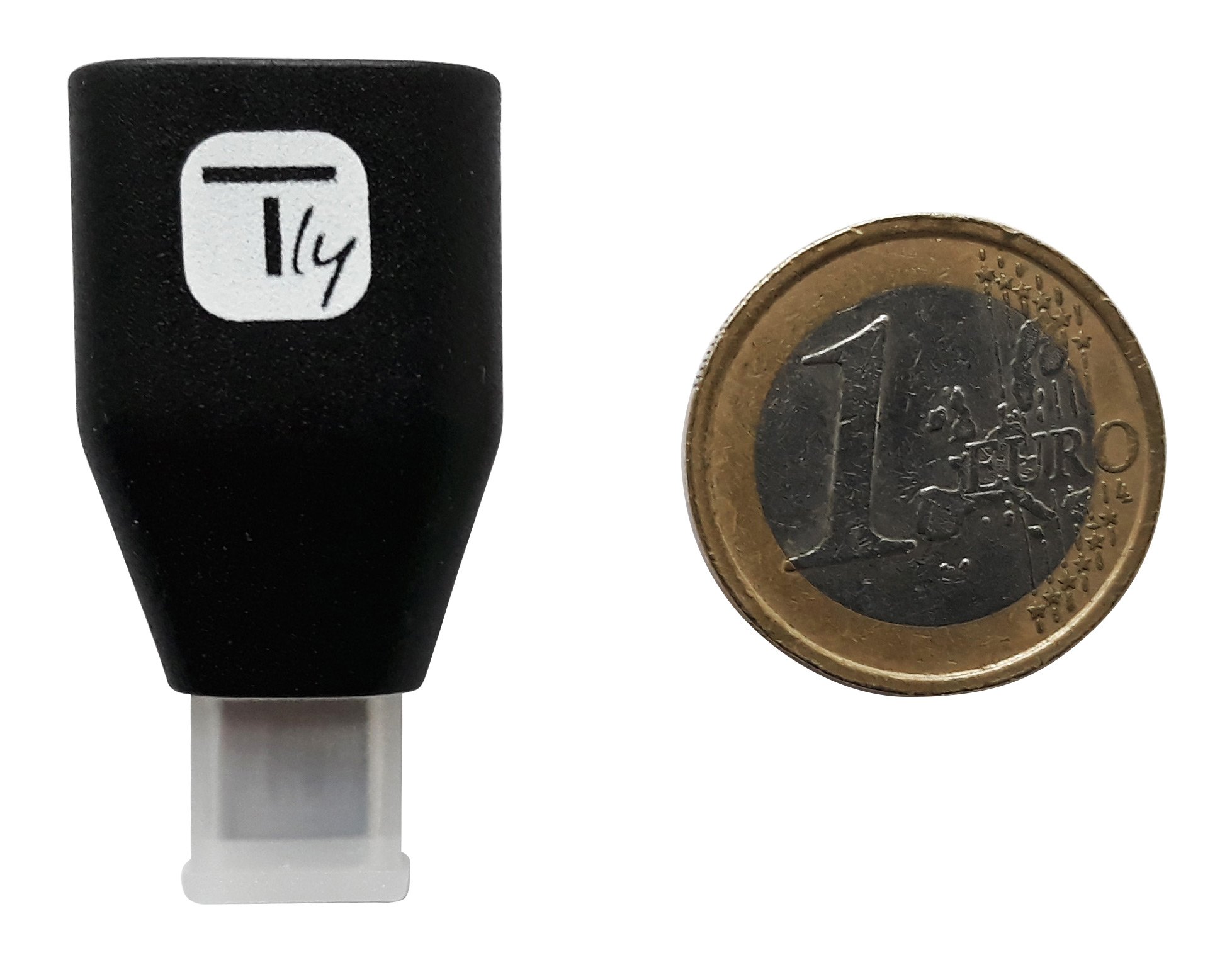 Adattatore Convertitore USB-C™ Maschio a USB-A Femmina OTG Nero TECHLY - immagine 5